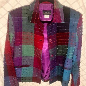 Ana's Fashion Vintage Jacket Colorful